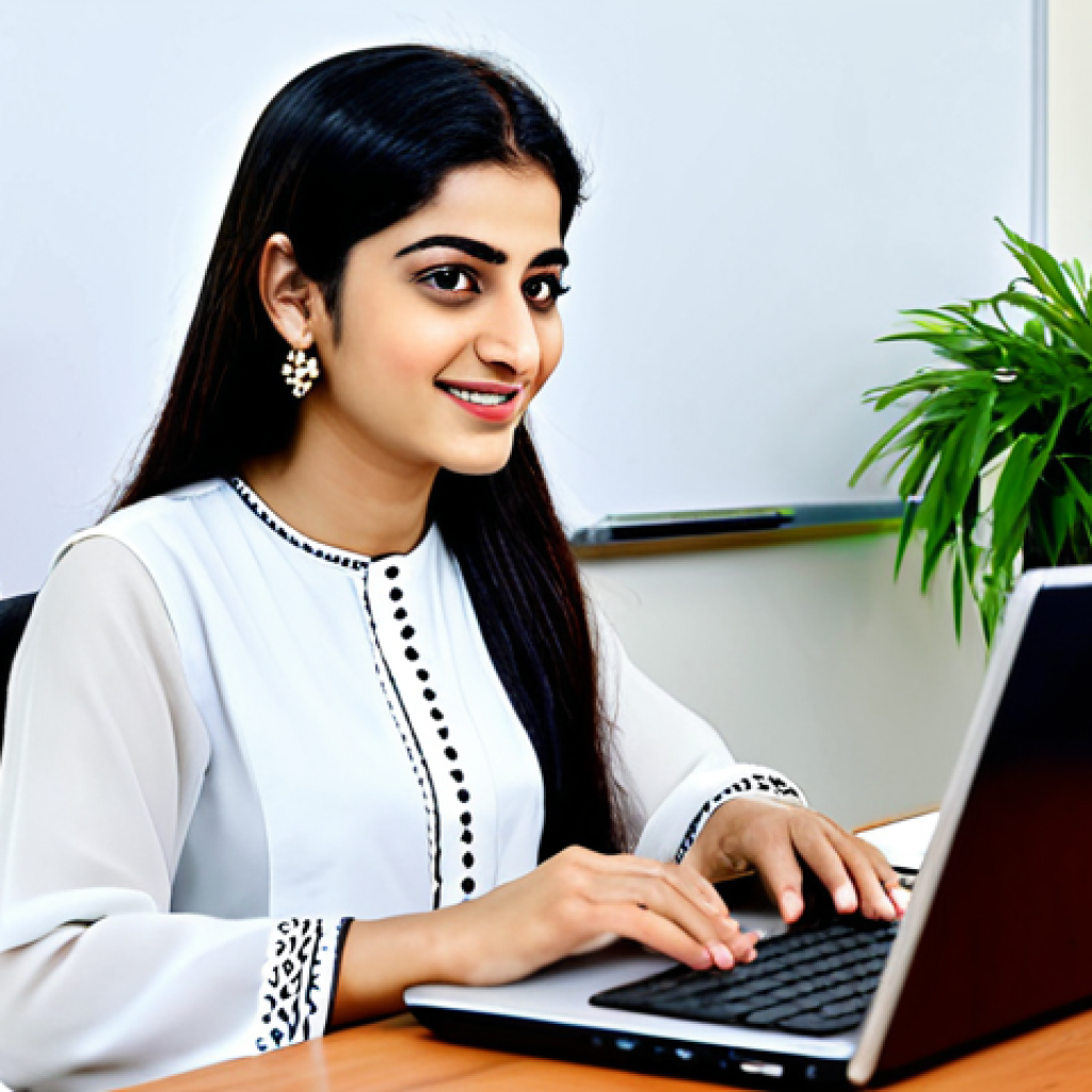 **

"A professional blogger, fully clothed in modest Pakistani attire (shalwar kameez), working on a laptop in a bright, modern office. Background: books, plants, and a whiteboard with SEO keywords in Urdu and English. Focus on a friendly, approachable face. Safe for work, appropriate content, professional, family-friendly, perfect anatomy, natural proportions, well-formed hands."

**